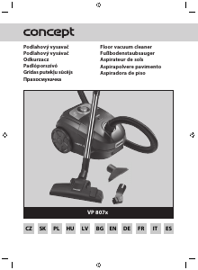 Manual Concept VP8072 Vacuum Cleaner
