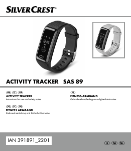 Manual SilverCrest IAN 391891 Activity Tracker