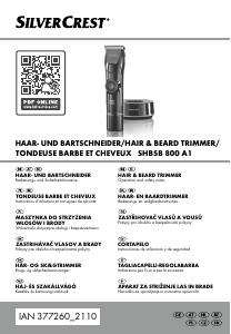 Bruksanvisning SilverCrest IAN 377260 Skäggtrimmer