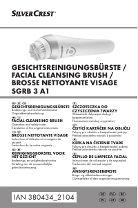 Bedienungsanleitung SilverCrest IAN 380434 Gesichtsreinigungsbürste