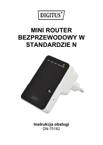 Instrukcja Digitus DN-70182 Wzmacniacz WiFi