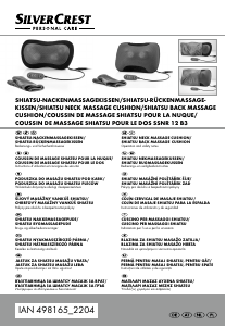 Manual SilverCrest IAN 498165 Aparat de masaj