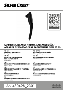 Bruksanvisning SilverCrest IAN 430498 Massageapparat