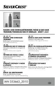 Mode d’emploi SilverCrest IAN 353663 Tondeuse nez