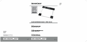 Mode d’emploi SilverCrest IAN 406295 Pèse-personne