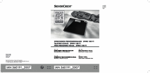 Mode d’emploi SilverCrest IAN 360191 Pèse-personne