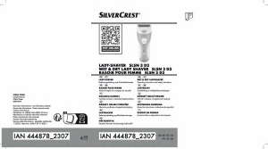 Instrukcja SilverCrest IAN 444878 Golarka