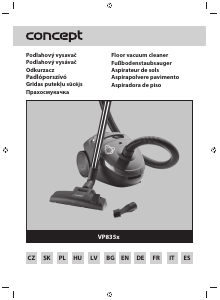 Manual Concept VP8350 Vacuum Cleaner