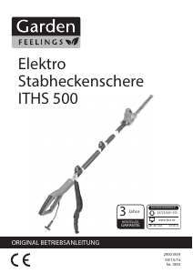 Bedienungsanleitung Garden Feelings ITHS 500 Heckenschere