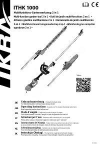 Manuale Ikra ITHK 1000 Tagliasiepi