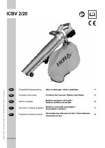 Mode d’emploi Ikra ICBV 2/20 Souffleur