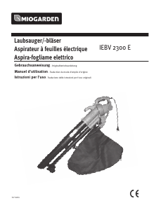 Manuale Miogarden IEBV 2300 E Soffiatore