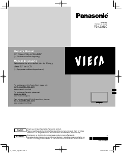 Bruksanvisning Panasonic TC-L3232C Viera LCD TV