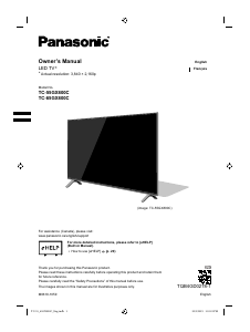 Manual Panasonic TC-65GX800 LED Television