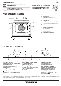 Manual Privileg PBA355HR0K Oven