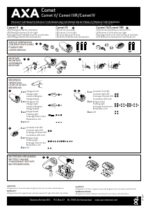 Handleiding AXA Comet IV Fietslamp