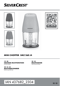 Mode d’emploi SilverCrest IAN 437682 Hachoir