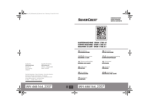 Manual de uso SilverCrest IAN 446164 Máquina de café