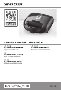 Bedienungsanleitung SilverCrest IAN 369504 Kontaktgrill
