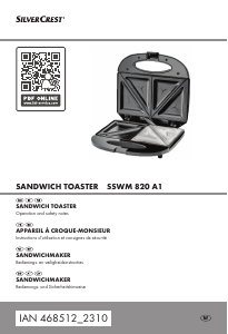 Mode d’emploi SilverCrest IAN 468512 Grill