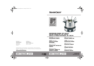 Bruksanvisning SilverCrest IAN 366248 Fondue
