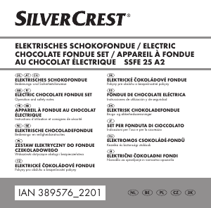 Bruksanvisning SilverCrest IAN 389576 Fondue