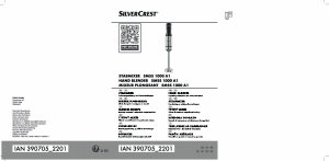 Bedienungsanleitung SilverCrest IAN 390705 Stabmixer