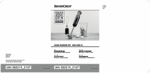 Bedienungsanleitung SilverCrest IAN 385519 Stabmixer