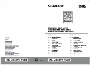 Brugsanvisning SilverCrest IAN 400862 Stavblender