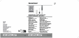 Mode d’emploi SilverCrest IAN 409345 Mixeur plongeant
