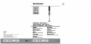 Bedienungsanleitung SilverCrest IAN 367827 Stabmixer