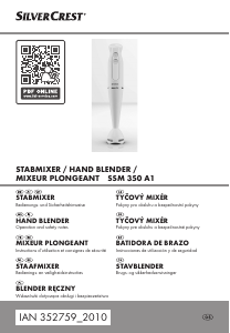 Mode d’emploi SilverCrest IAN 352759 Mixeur plongeant