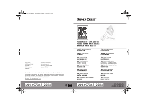Bruksanvisning SilverCrest IAN 497345 Elvisp