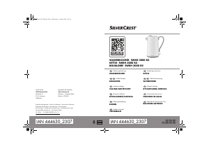 Brugsanvisning SilverCrest IAN 444630 Elkedel