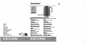 Használati útmutató SilverCrest IAN 442590 Vízforraló