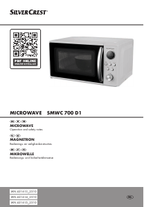 Bedienungsanleitung SilverCrest IAN 451613 Mikrowelle