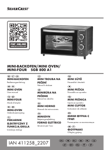 Mode d’emploi SilverCrest IAN 411258 Four