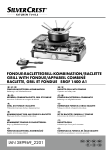Manuale SilverCrest IAN 389969 Raclette grill