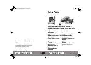 Mode d’emploi SilverCrest IAN 426878 Gril raclette