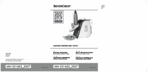 Brugsanvisning SilverCrest IAN 351602 Spiralskærer