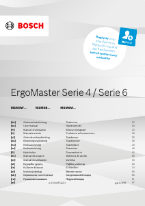 Εγχειρίδιο Bosch MSM6M830 ErgoMaster Μπλέντερ χειρός