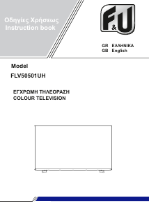 Εγχειρίδιο F&U FLV50501UH Τηλεόραση LED