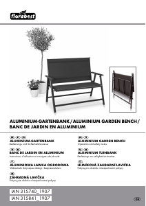 Bedienungsanleitung Florabest IAN 315740 Gartenstuhl