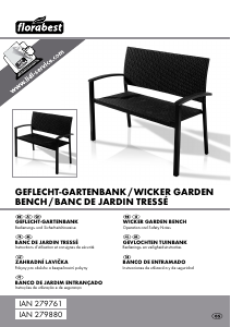 Bedienungsanleitung Florabest IAN 279761 Gartenstuhl