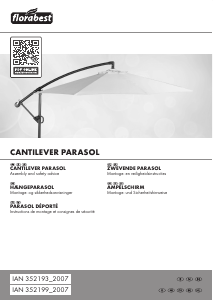 Bruksanvisning Florabest IAN 352193 Parasoll