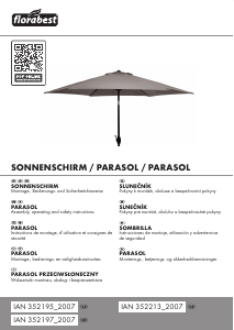 Instrukcja Florabest IAN 352197 Parasol