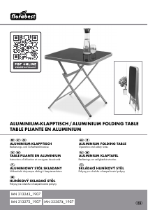Mode d’emploi Florabest IAN 313243 Table de jardin