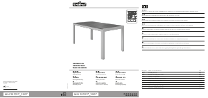 Mode d’emploi Florabest IAN 353217 Table de jardin