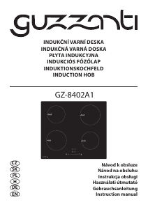 Használati útmutató Guzzanti GZ 8402A1 Főzőlap