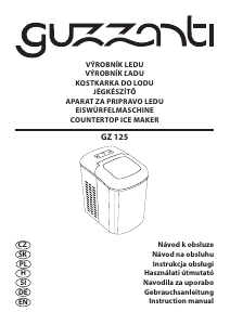 Návod Guzzanti GZ 125B Prístroj na výrobu ľadu